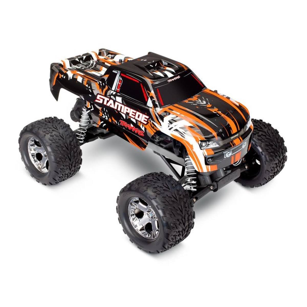 Traxxas Stampede 1/10 2WD Monster Truck with TQ 2.4GHz Radio, Blue, 1: