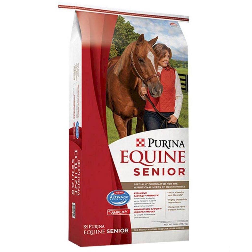 Purina Mills Equine Senior Horse Food - 50lb