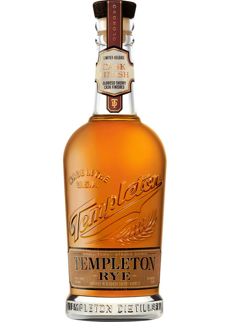 Templeton Whiskey Rye Oloroso Sherry Cask 750ml