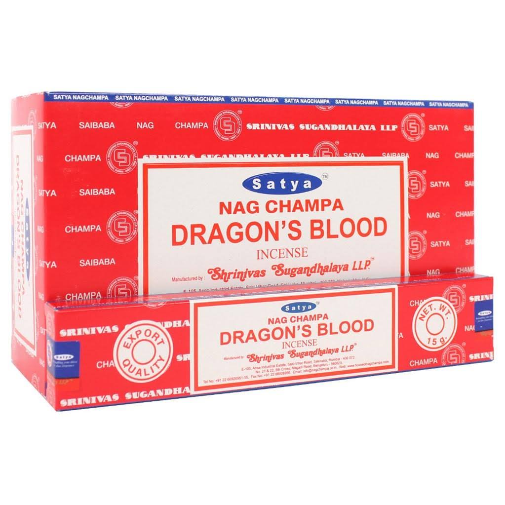 Satya Dragons Blood Incense Sticks 15g
