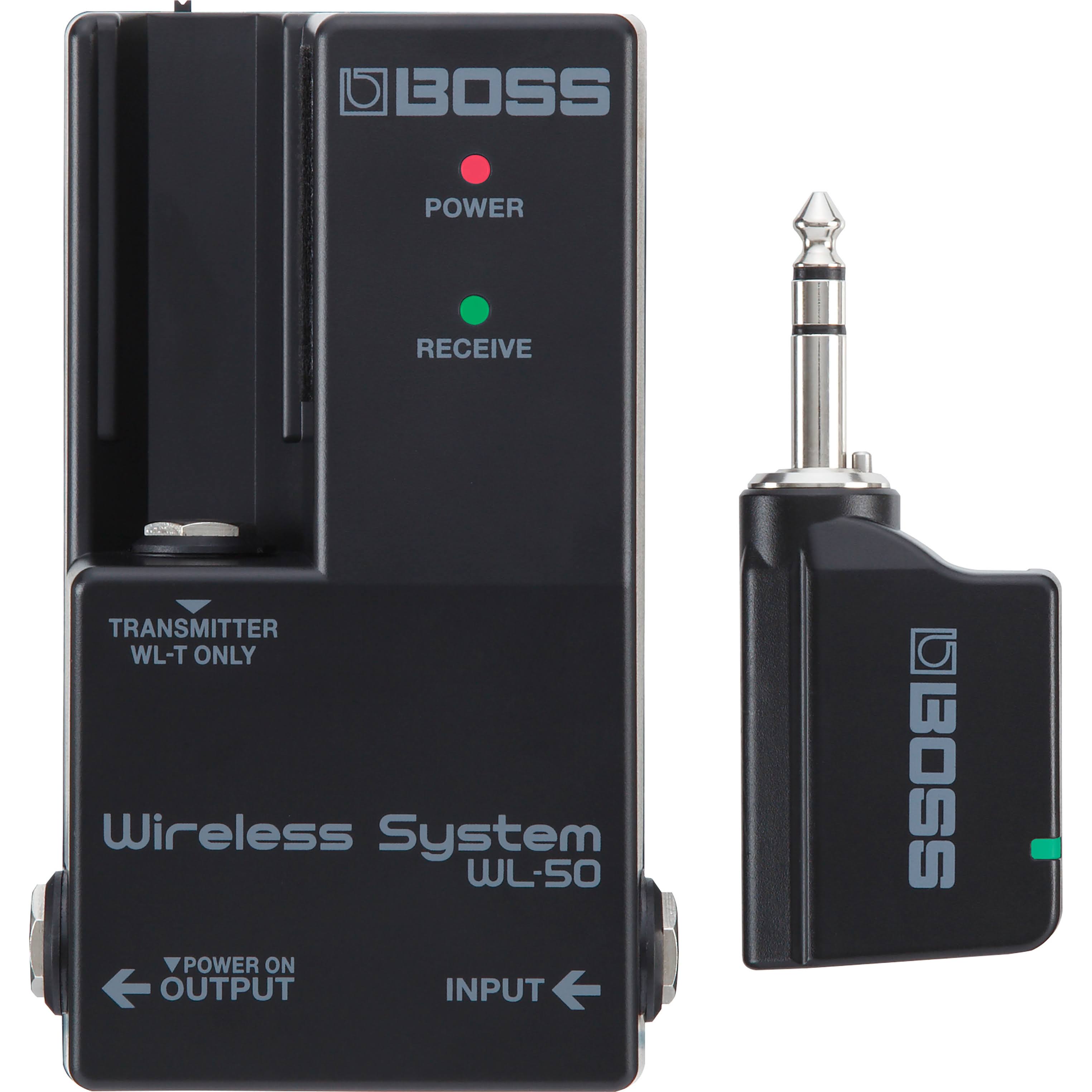Boss Guitar Wireless System Transmitter Receiver