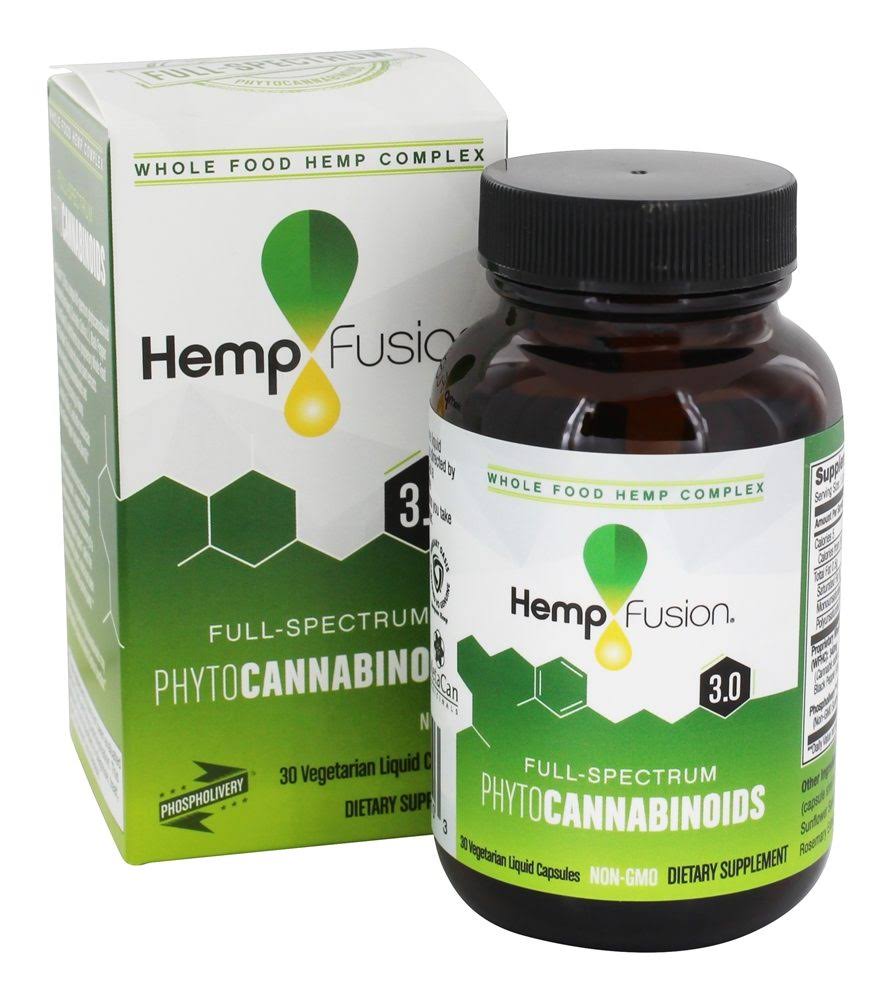 Hemp Fusion 3.0 Phyto Cannabinoids Supplement - 30 Capsules