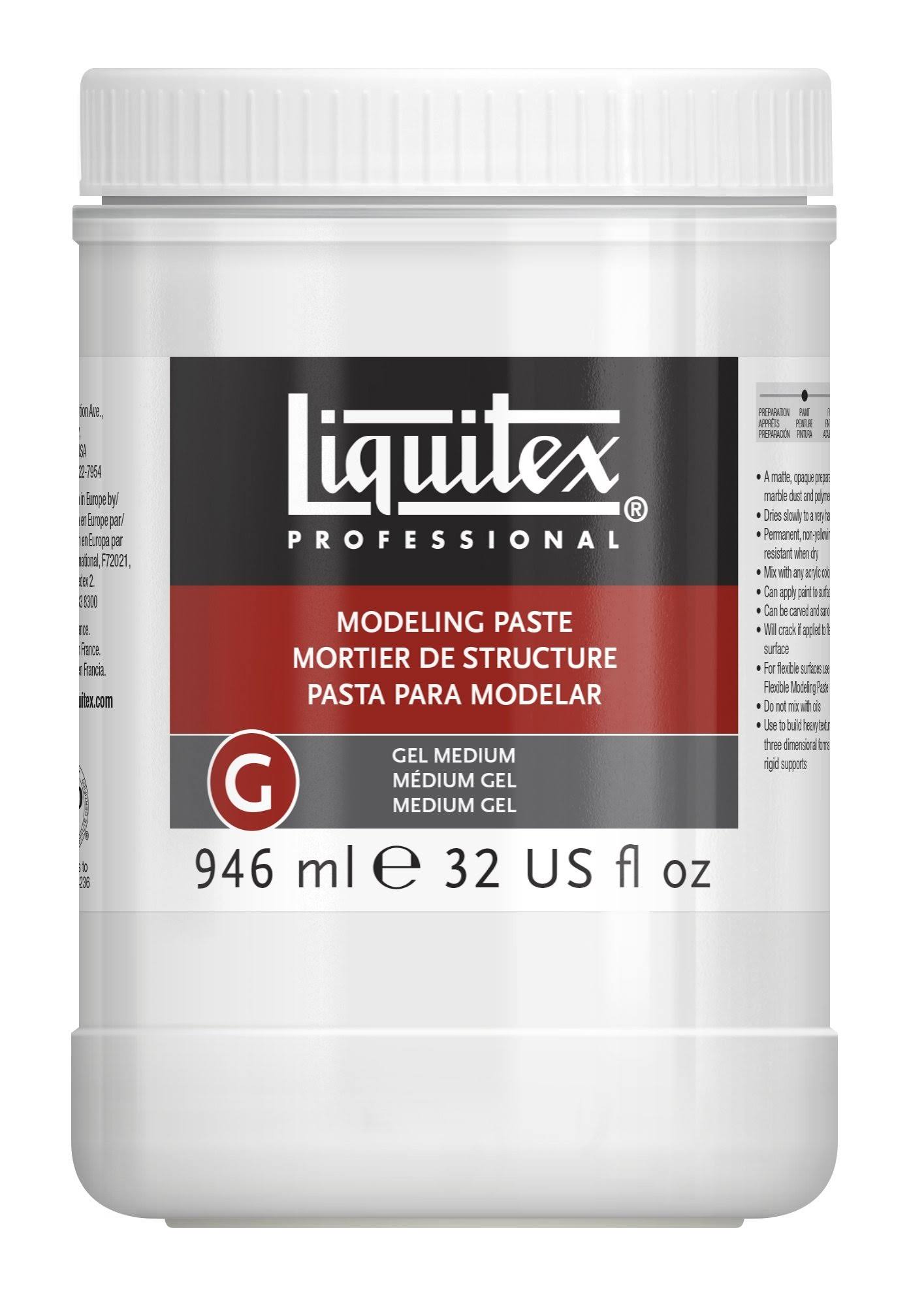 Liquitex Professional Modeling Paste Medium - 946ml