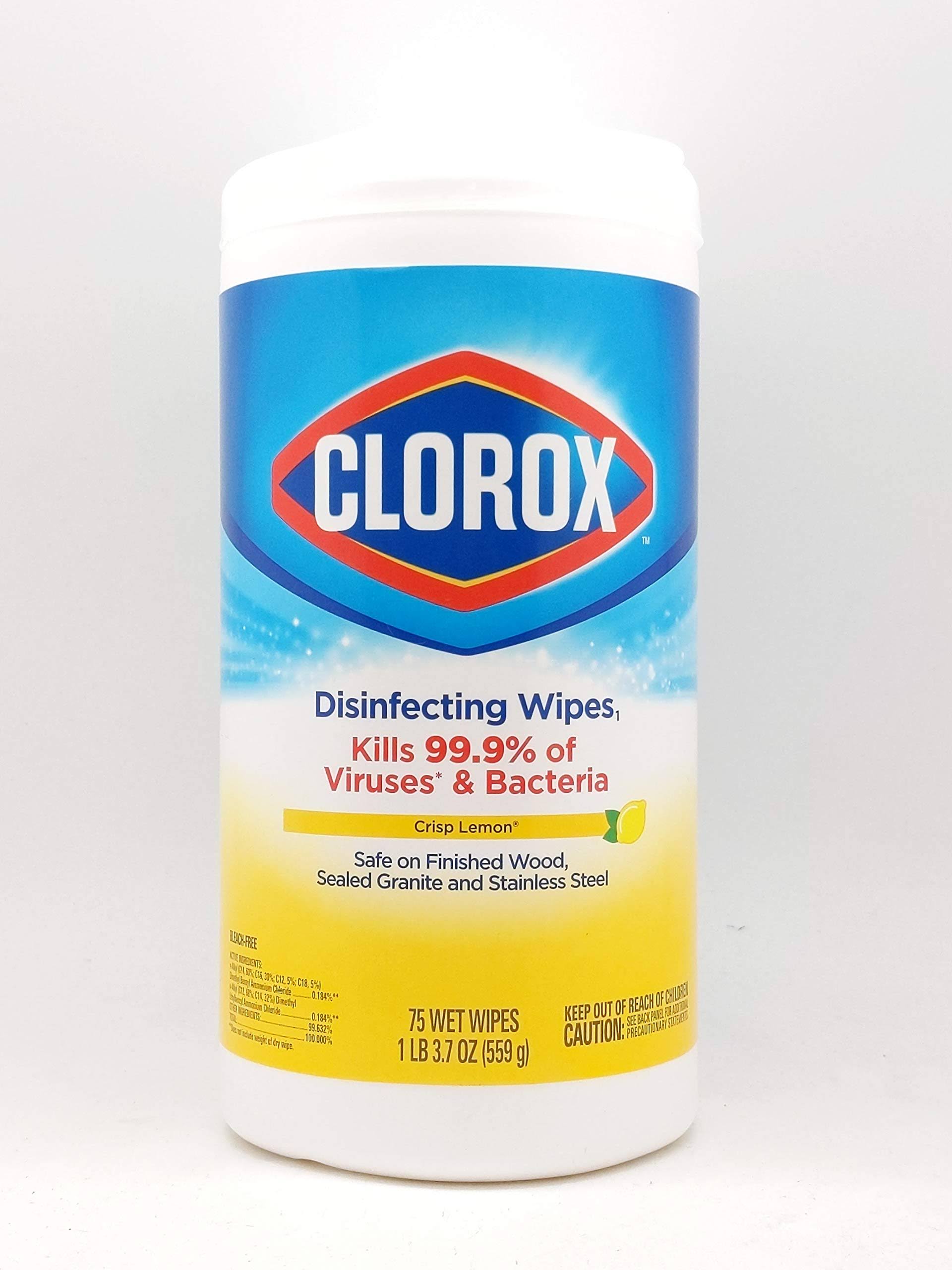 Clorox Disinfecting Wet Wipes - Citrus Blend, 1lb, 75ct