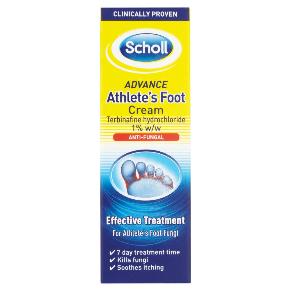 Scholl Advanced Athletes Foot Cream - 15g