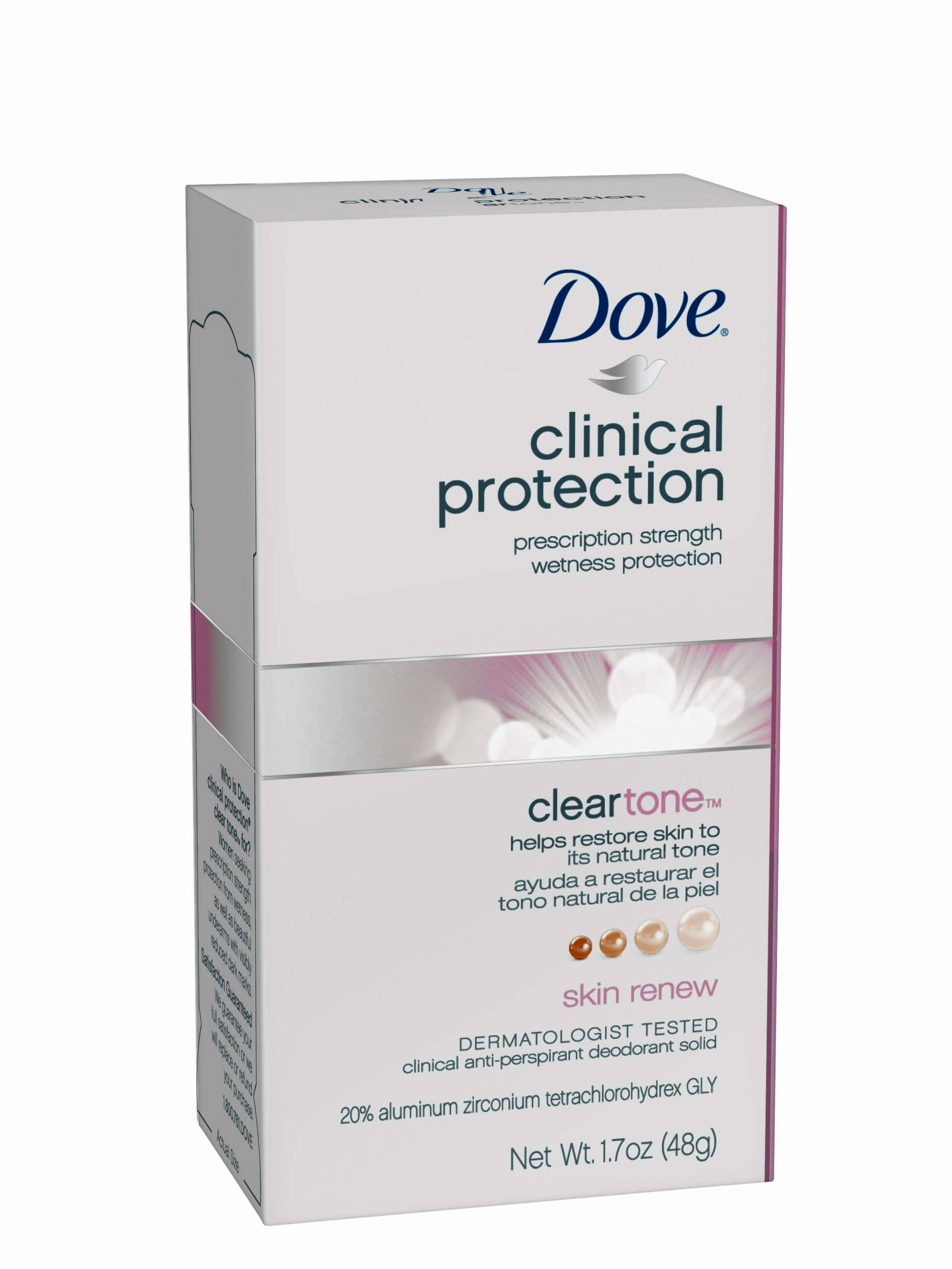Dove Clinical Protection Skin Renew Anti Perspirant Deodorant - 1.7oz