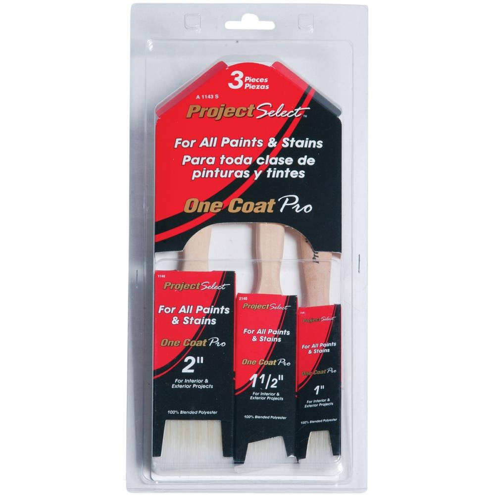 Linzer Products One Coat Pro Paint Brush - 3 Pieces