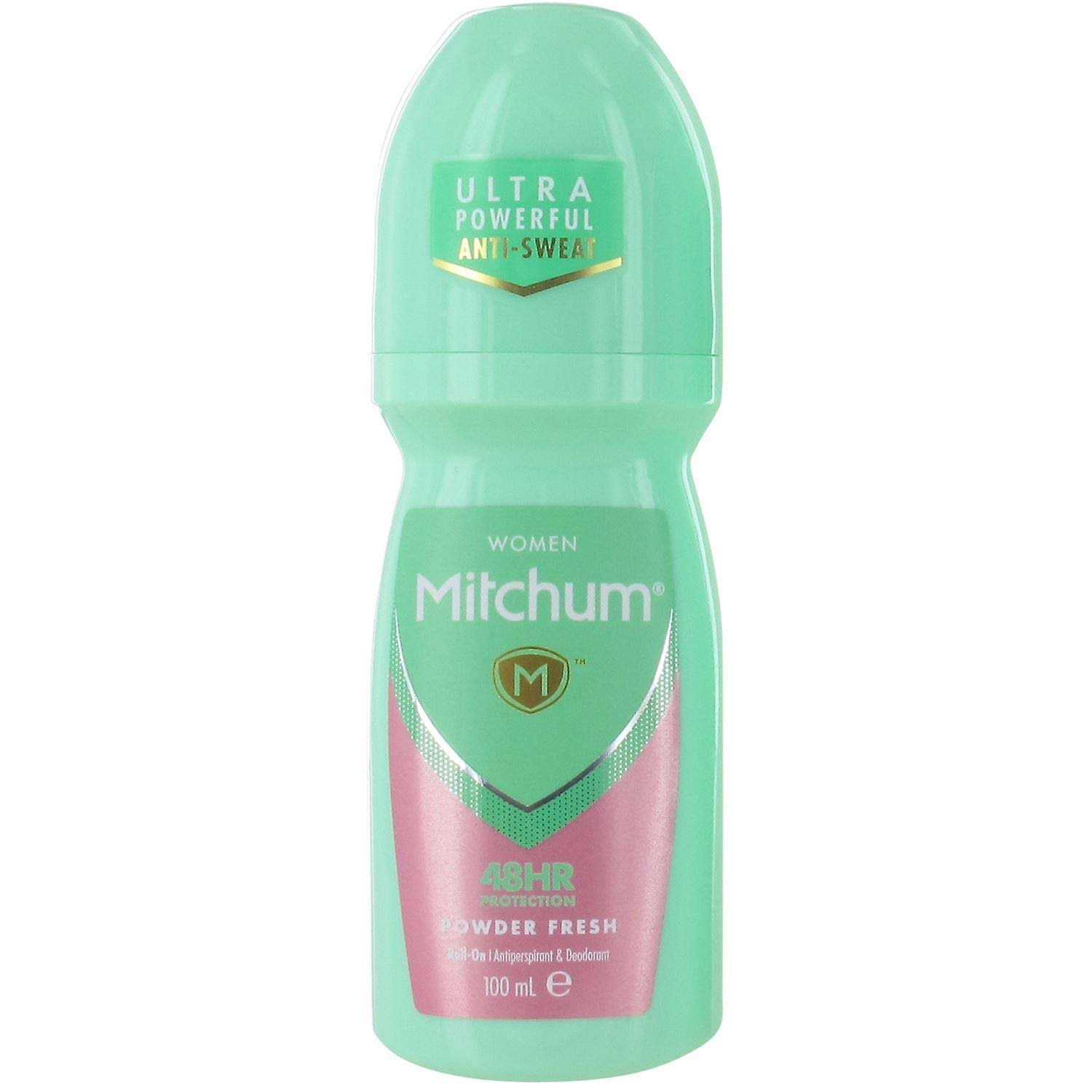 Mitchum Powder Fresh Anti Perspirant and Deodorant Roll On - 100ml
