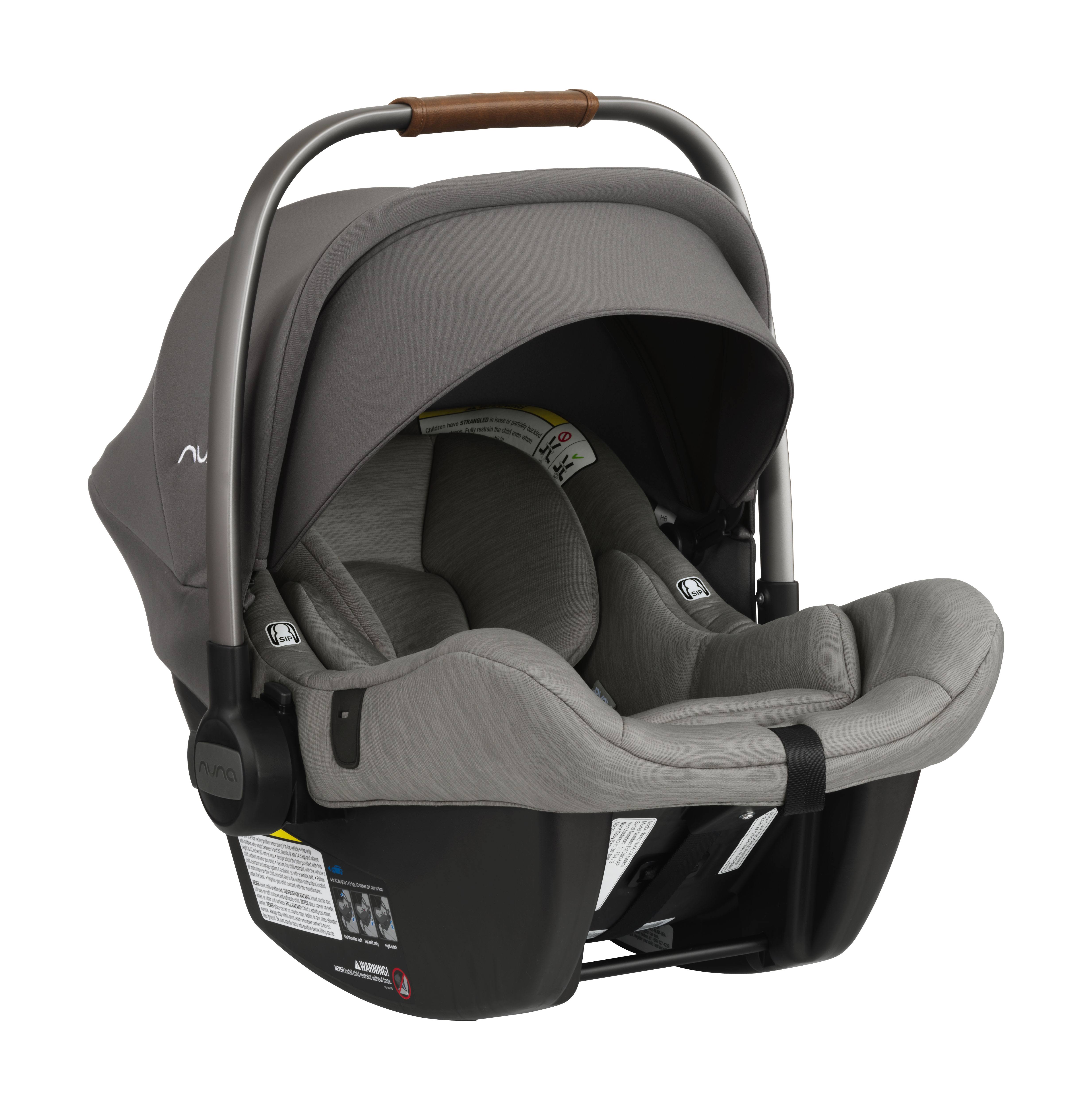 Nuna Pipa Lite Infant Car Seat with Base - Granite