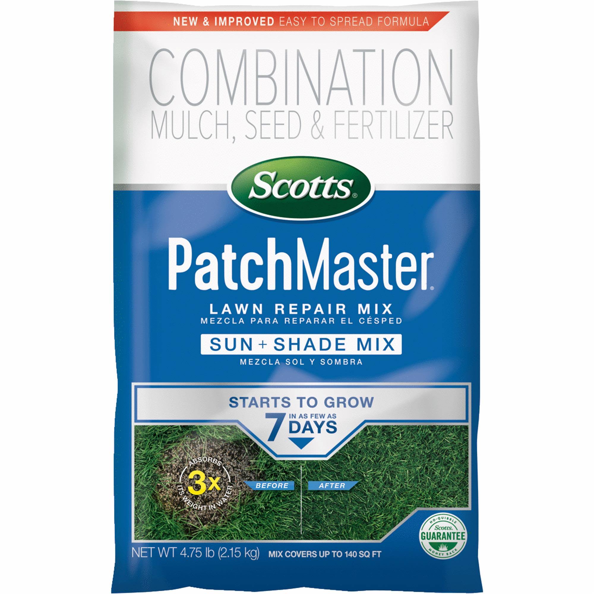 Scotts PatchMaster Sun and Shade Mix Grass Patch & Repair
