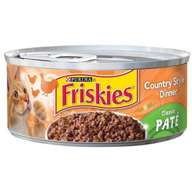 Purina Friskies Classic Paté Cat Food - Country Style Dinner, 5.5oz