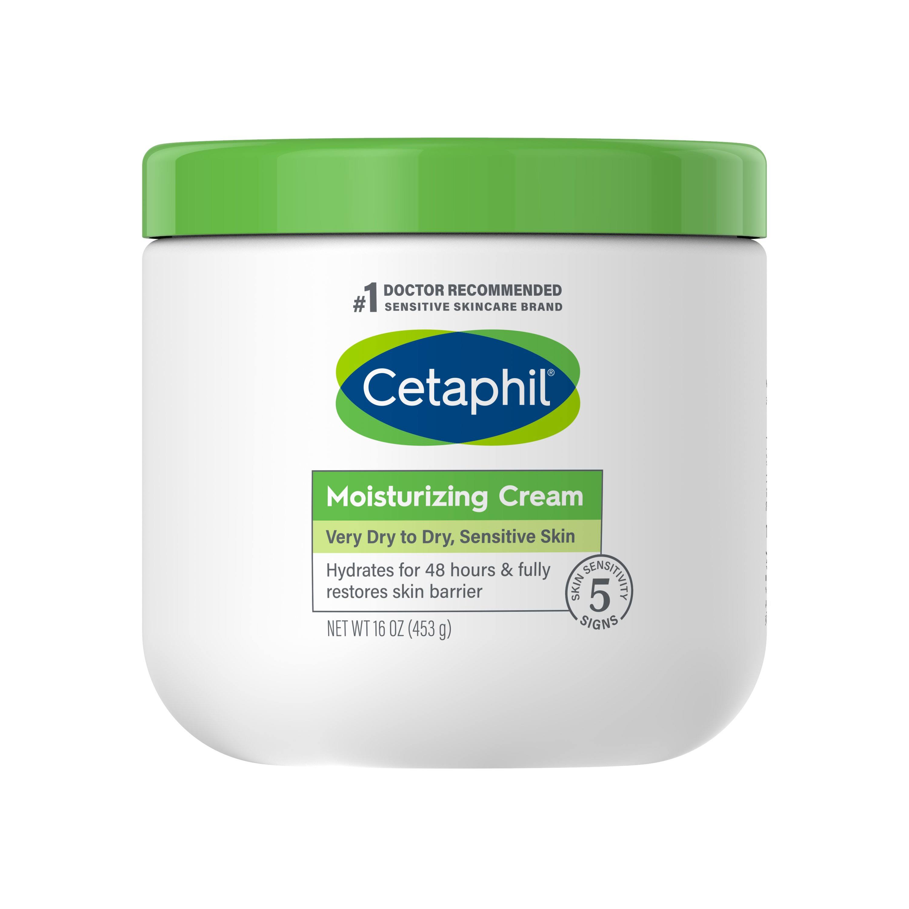 Cetaphil moisturizing cream dry to dry, sensitive skin, 16 oz
