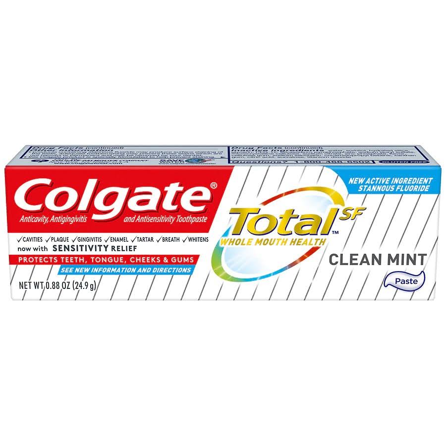 Colgate Total SF Clean Mint Toothpaste - 0.88oz