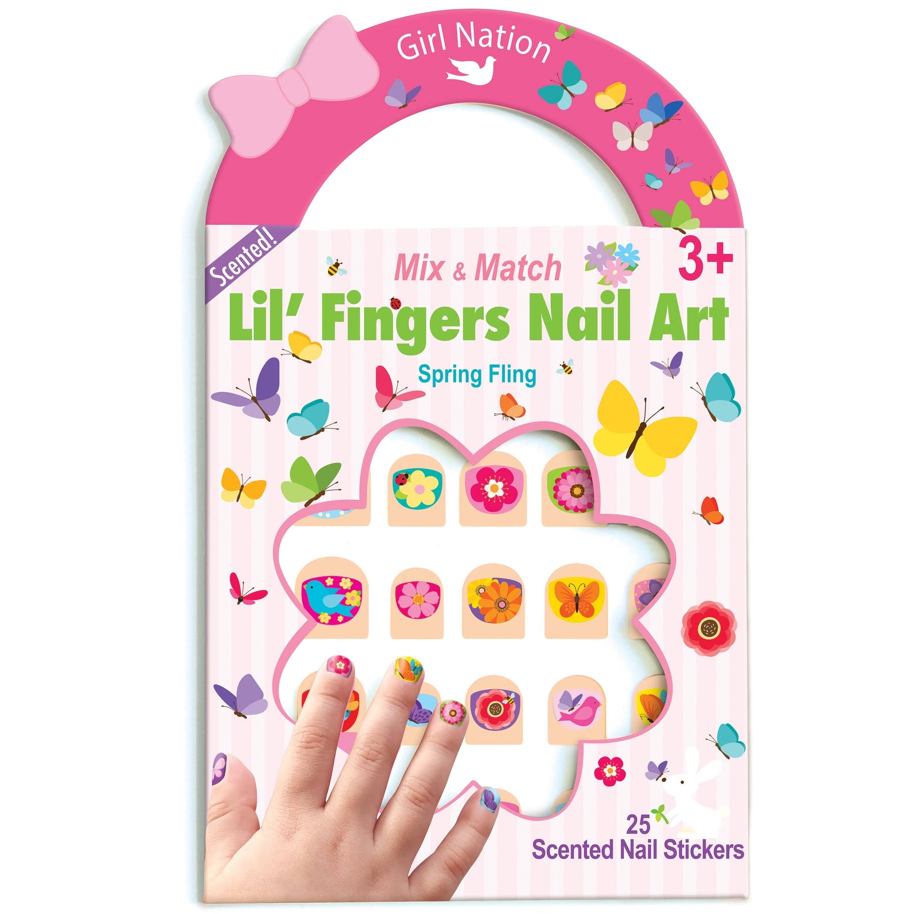 Lil’ Fingers Nail Art Spring Fling