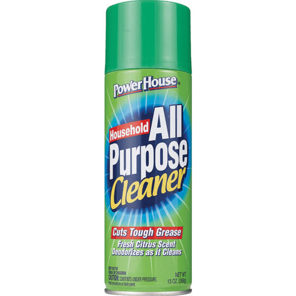 Power House All-purpose Cleaner - Fresh Citrus Scent, 13oz, 12 Pack