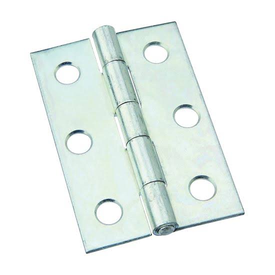 National Hardware N146-241 518 Non-Removable Pin Hinge - Zinc Plated, 2-1/2"