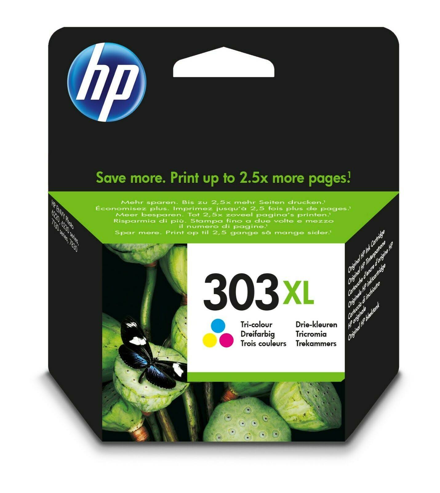 HP Ink Cartridge - Tricolor, 303XL