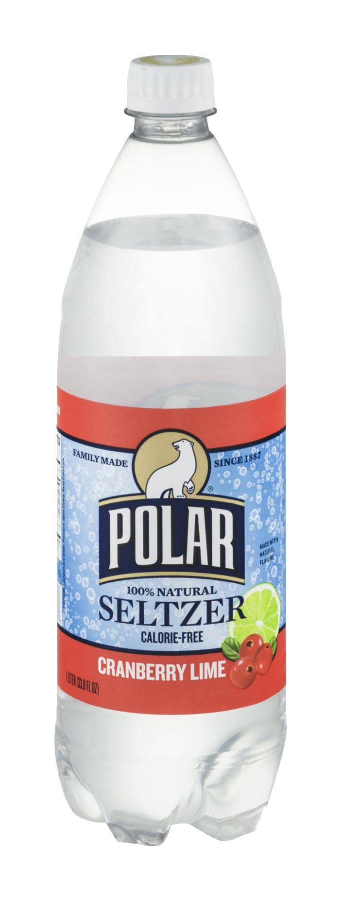 Polar Seltzer Cranberry Lime - 1l