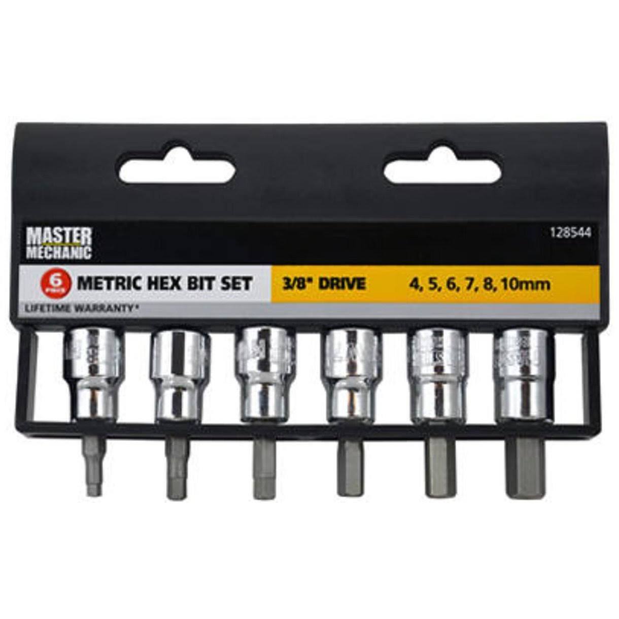 Apex Tool Group Asia Metric Hex Bit Socket Set - Set of 6