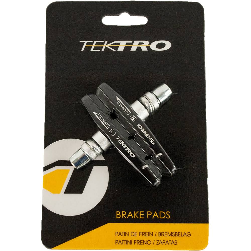 Tektro Cartridge Linear Pull Brake Shoes - Black