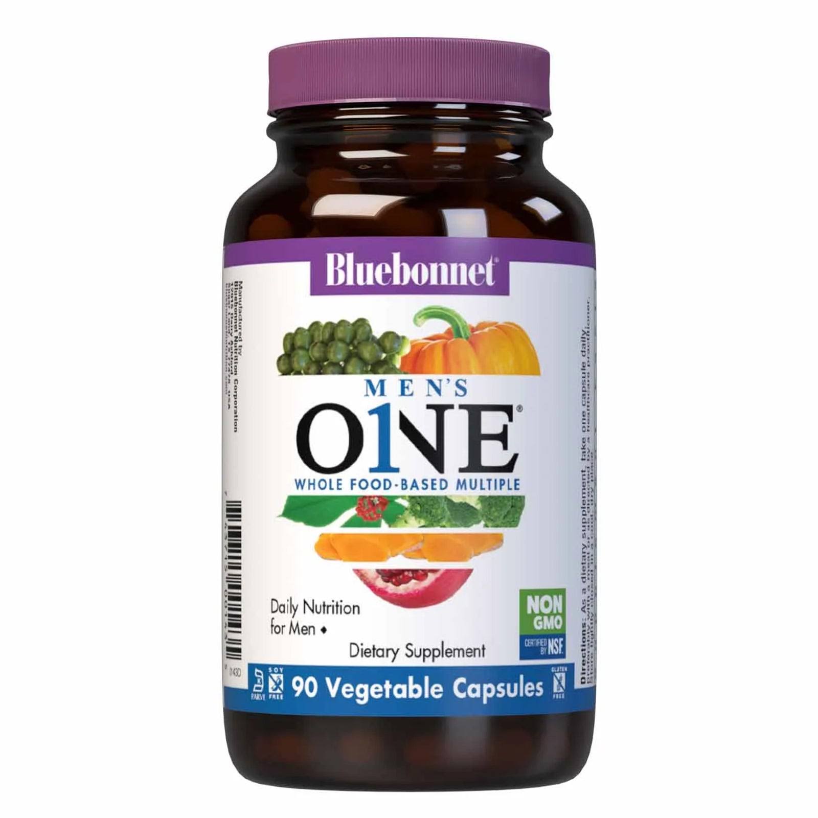 Bluebonnet Nutrition Mens Choice Whole Food Based Multiple Supplement Caplets - 90ct