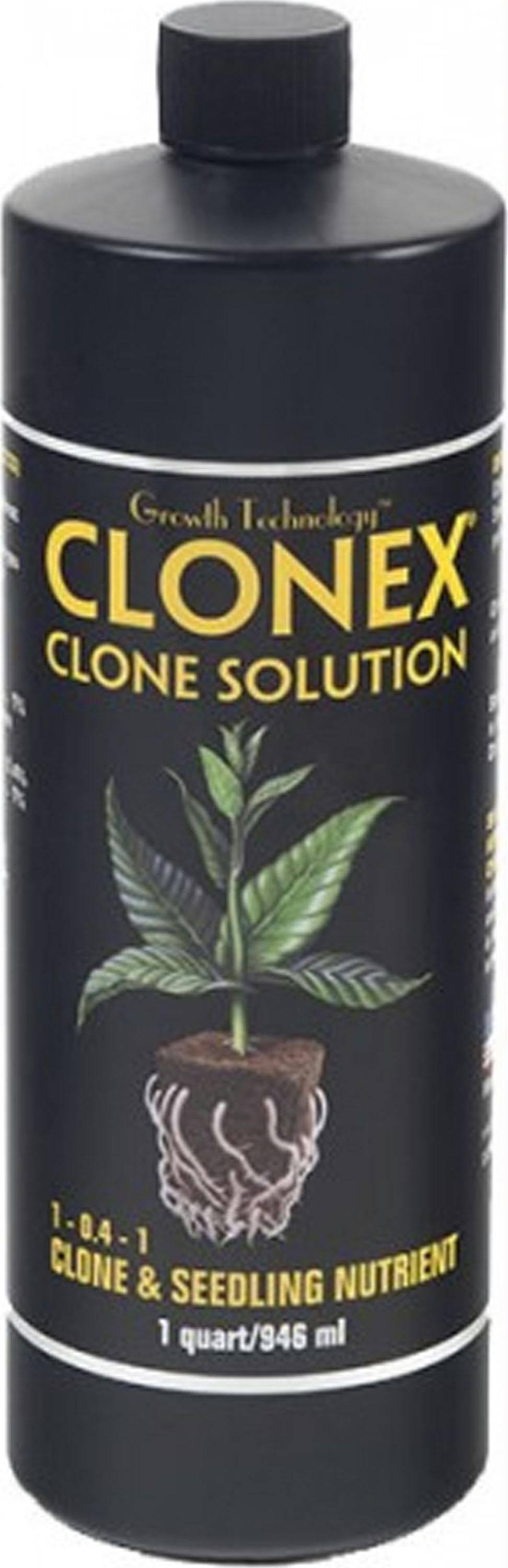 Clonex Clone Solution - Clone and Seedling Nutrient, 1 Quart