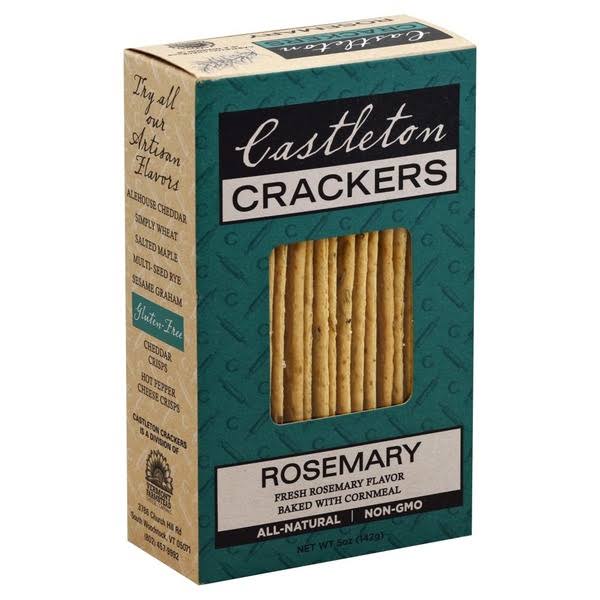 Castleton Crackers, Rosemary - 5 oz