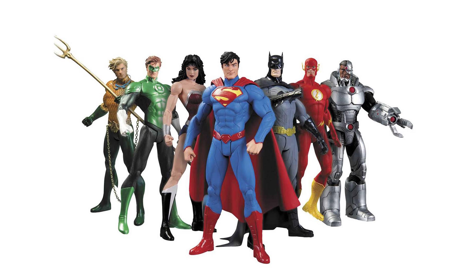 DC Collectibles Justice League Action Figure Box Set - 7 Pieces
