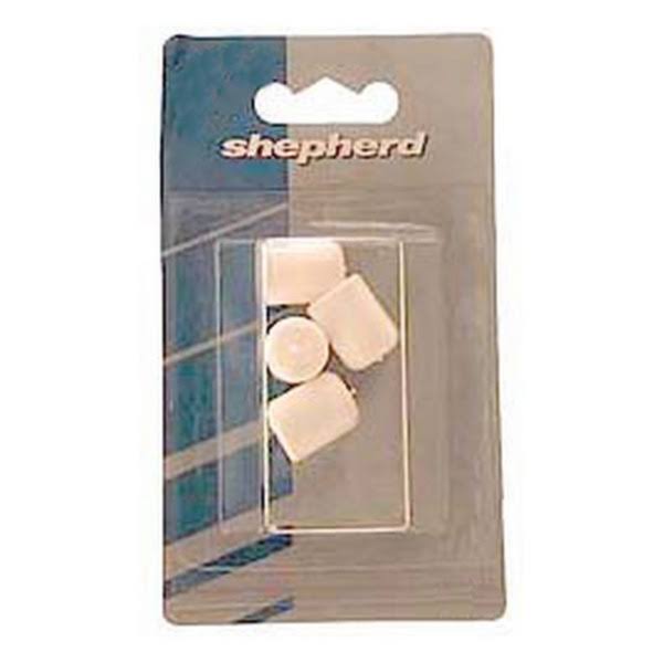 Shepherd Hardware Plastic Round Leg Tip - White, 1 1/4", 4pk