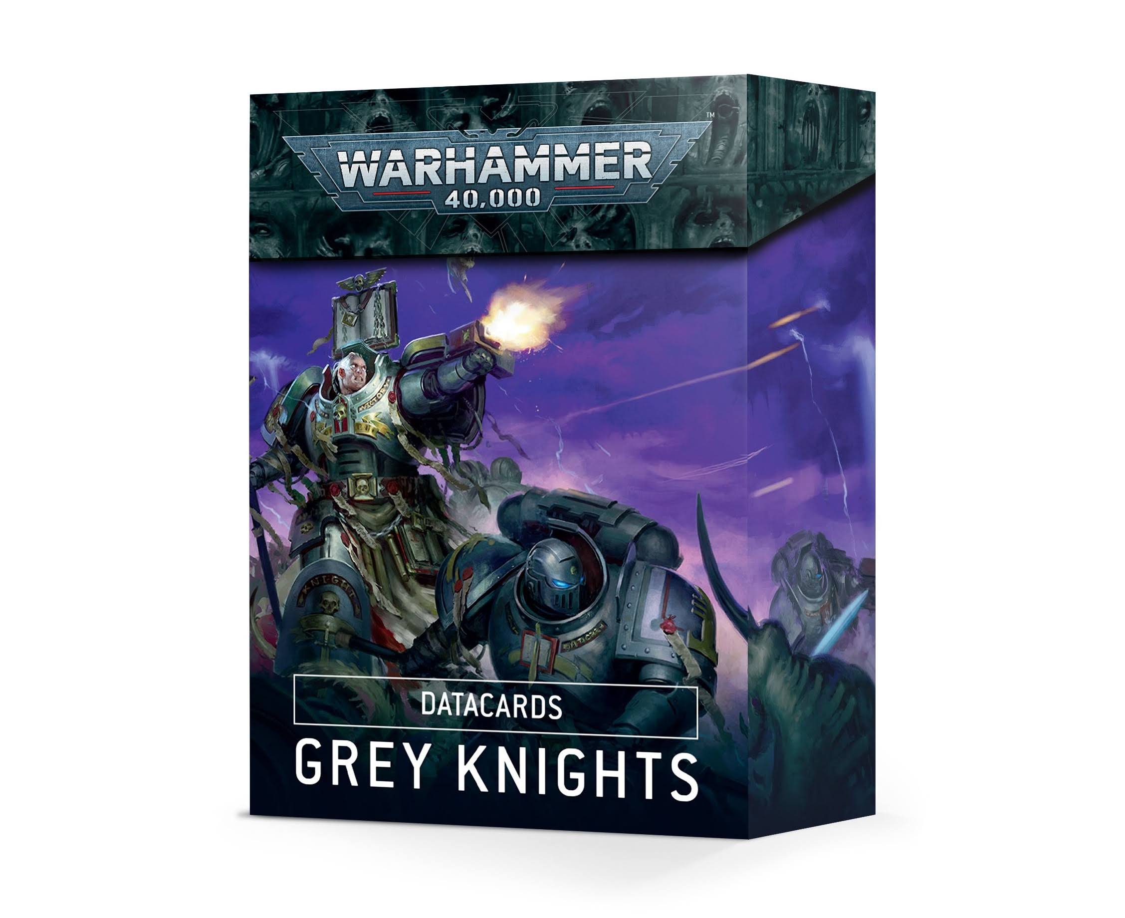 Warhammer 40K Datacards Grey Knights 57-20