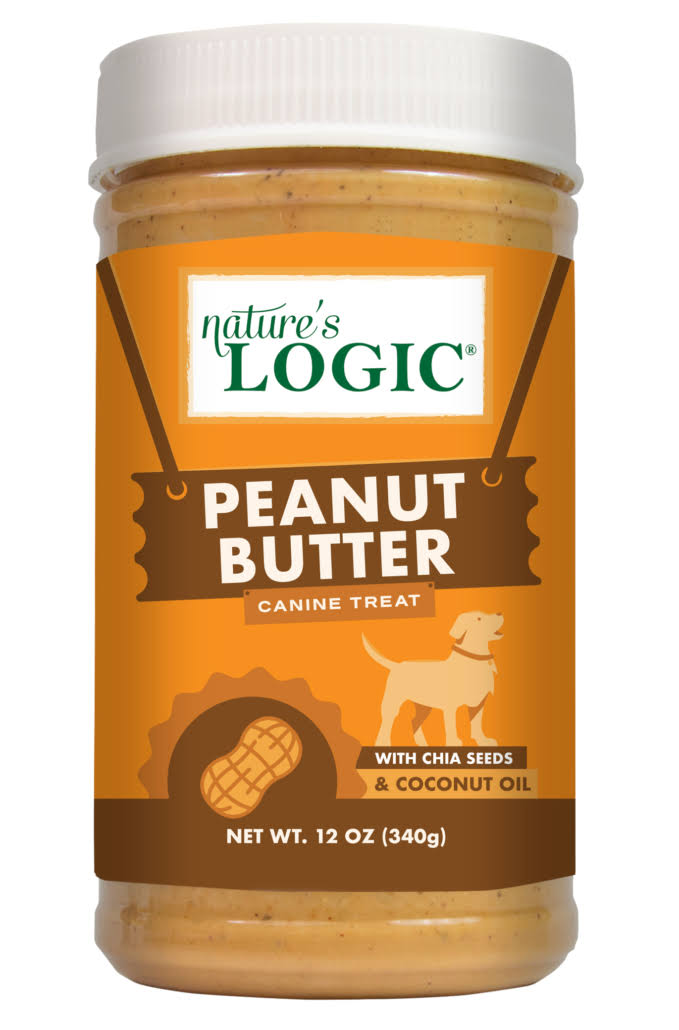 Nature's Logic Peanut Butter Dog Treat, 12 oz