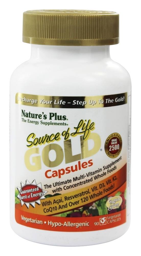 Nature's Plus Source of Life Gold Multi-Vitamin Supplement