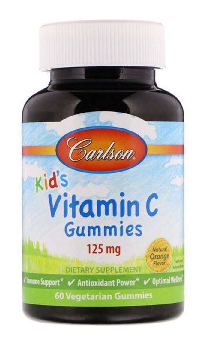 Carlson Labs Kid's Vitamin C - 60 Vegetarian Gummies