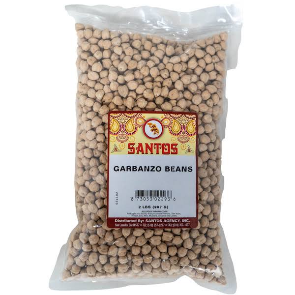 Santos Garbanzo Beans - 4 lb