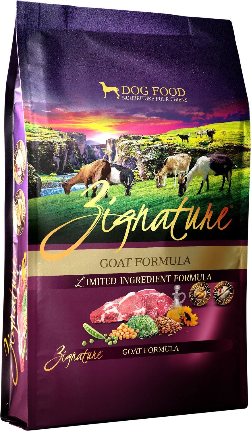 Zignature Limited Ingredient Gf Goat Dog Food 27Lb