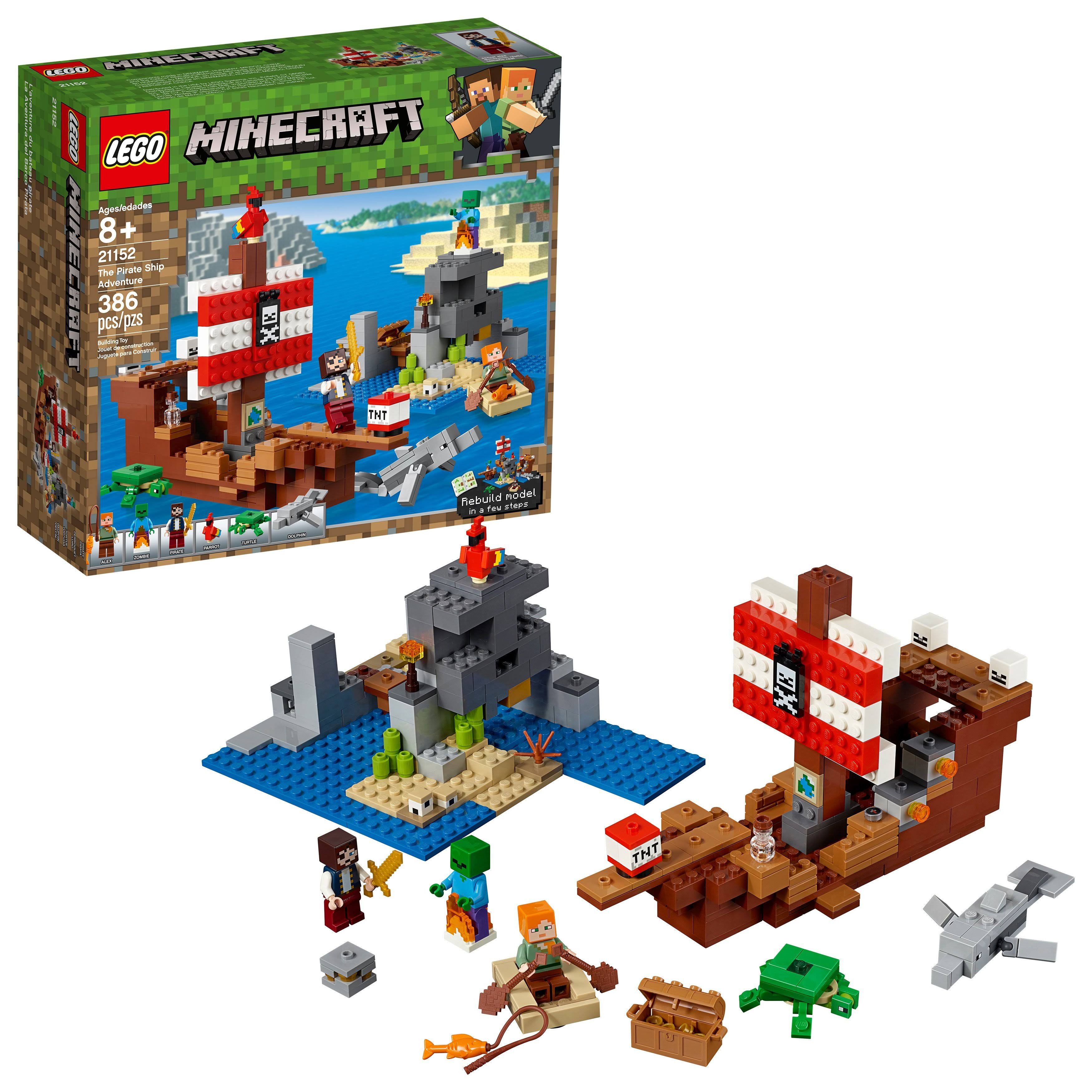 Lego 21152 Minecraft The Pirate Ship Adventure