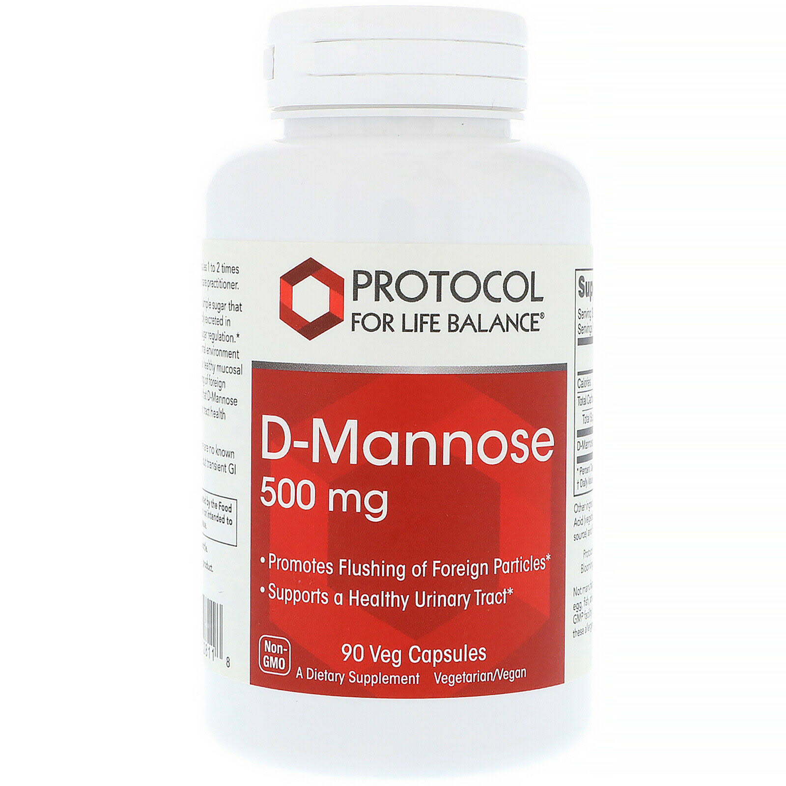 Protocol For Life Balance - D-Mannose - 90 Capsules