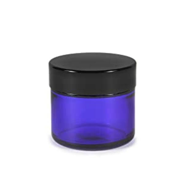Matrix Aromatherapy 1 Ounce Blue Glass Jar