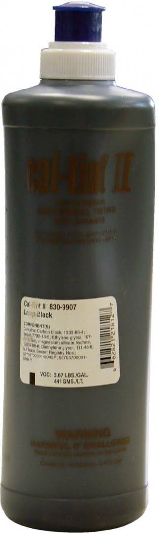 Chromaflo 830-9907 Cal-Tint II Colorant - Lamp Black, 16oz