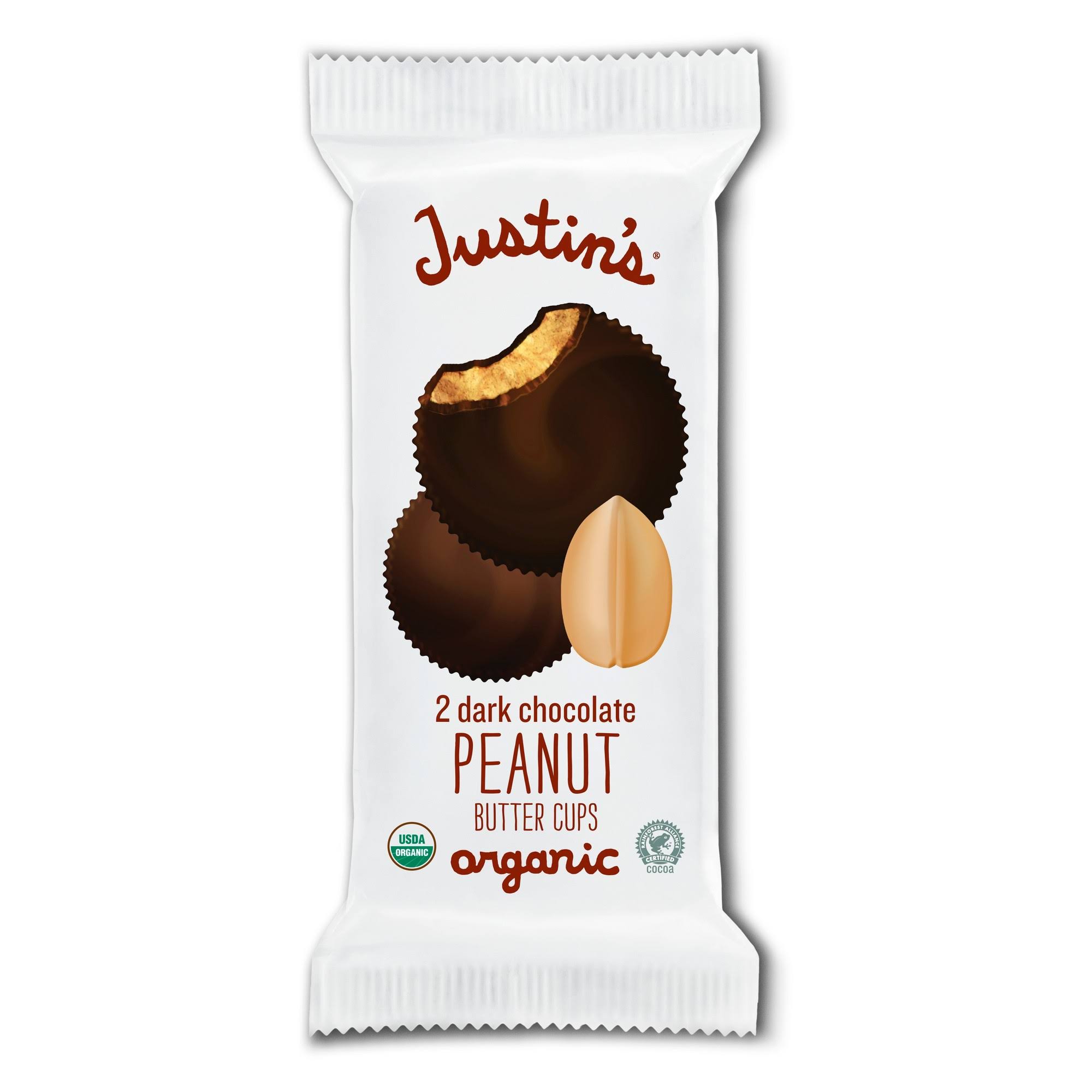 Justin's Organic Dark Chocolate Peanut Butter Cups