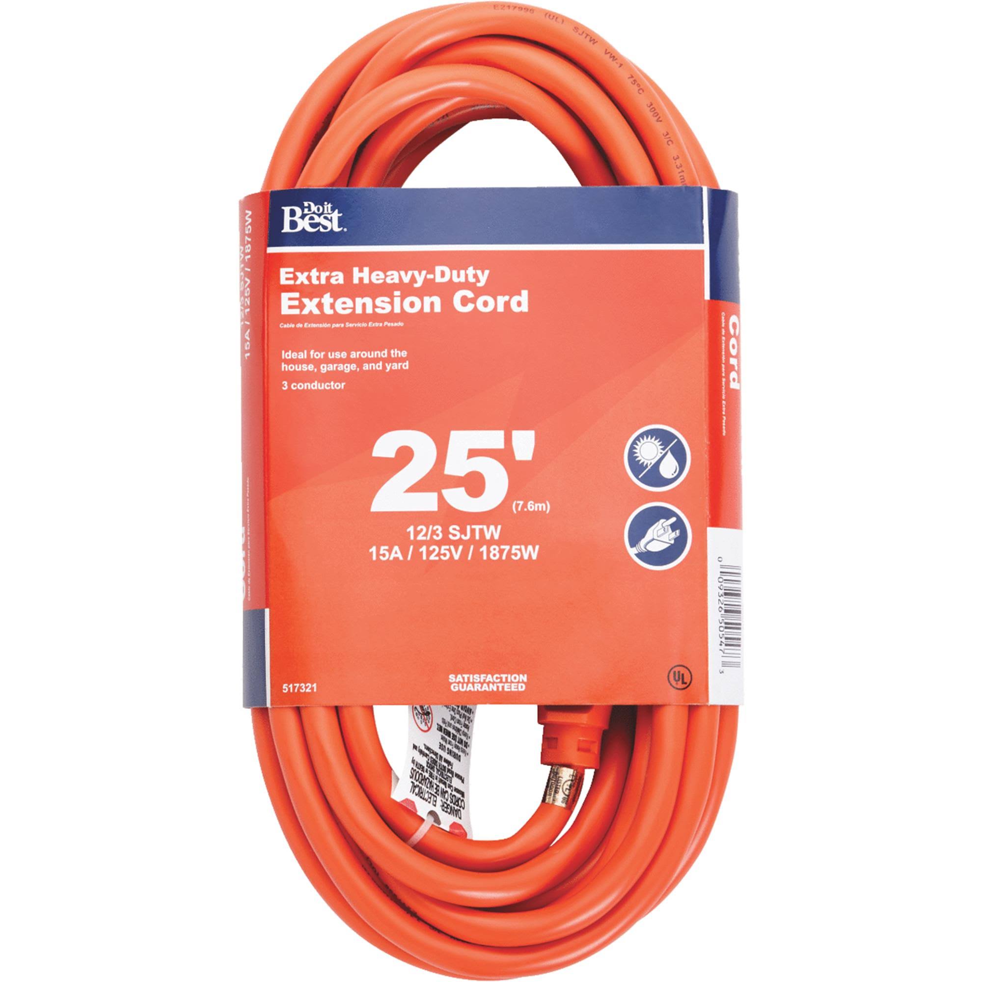 Do It Heavy Duty Outdoor Extension Cord - 25'
