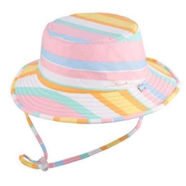 Millymook Kids Sun Hat Girls Bucket Tippy 50+UV Rating - Pink 5-8 Years Unisex | Shoekid.ca