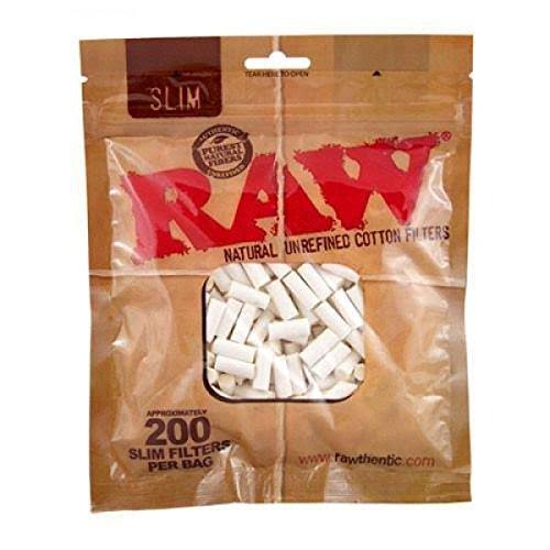 Raw Slim Filters 200 Pack