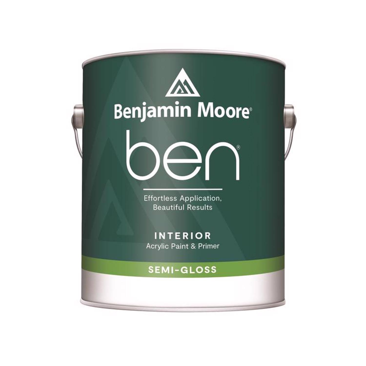 Benjamin Moore - Ben Interior Paint - Semi-Gloss (N627) - Gallon / White
