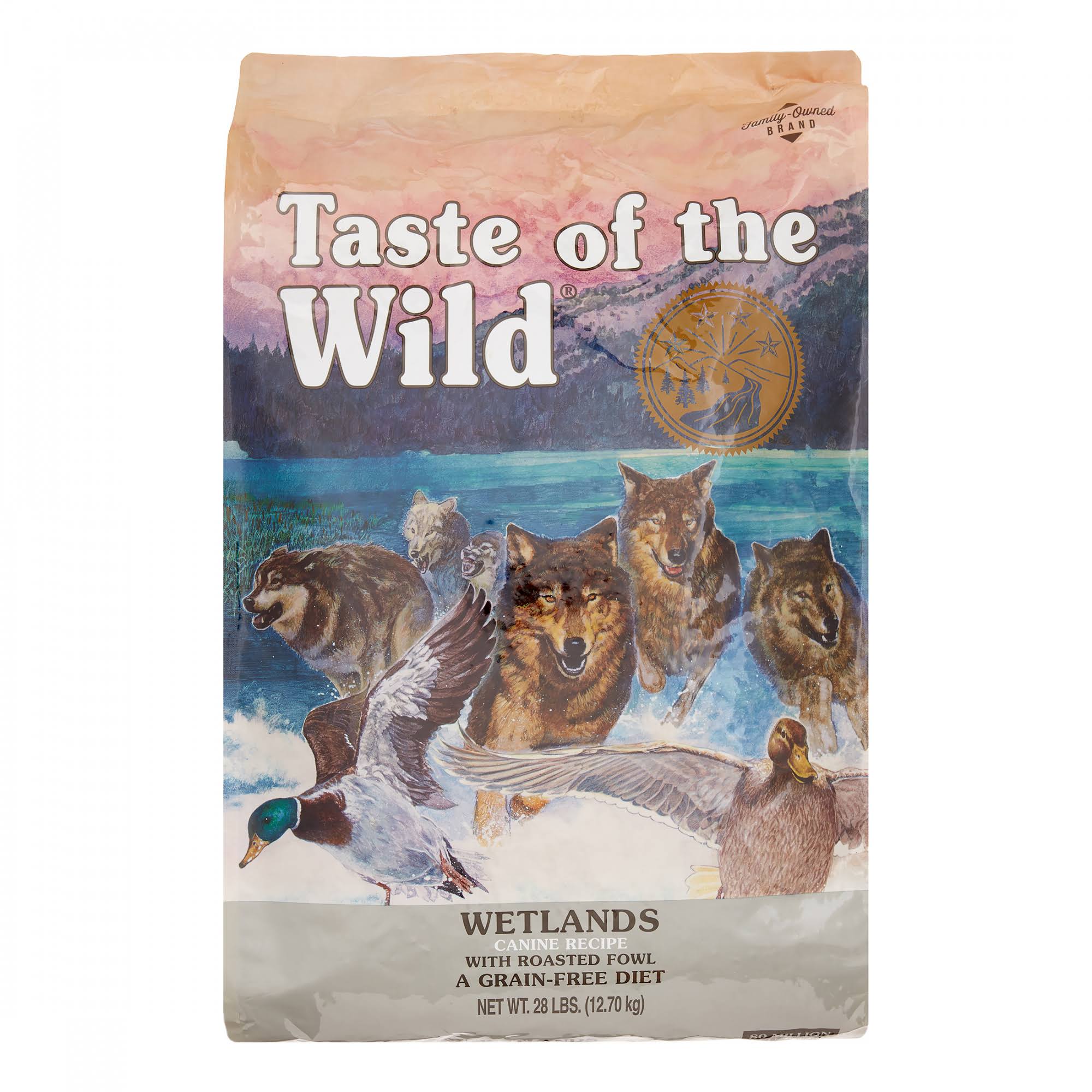 Taste of The Wild Wetlands Grain-Free Dry Dog Food