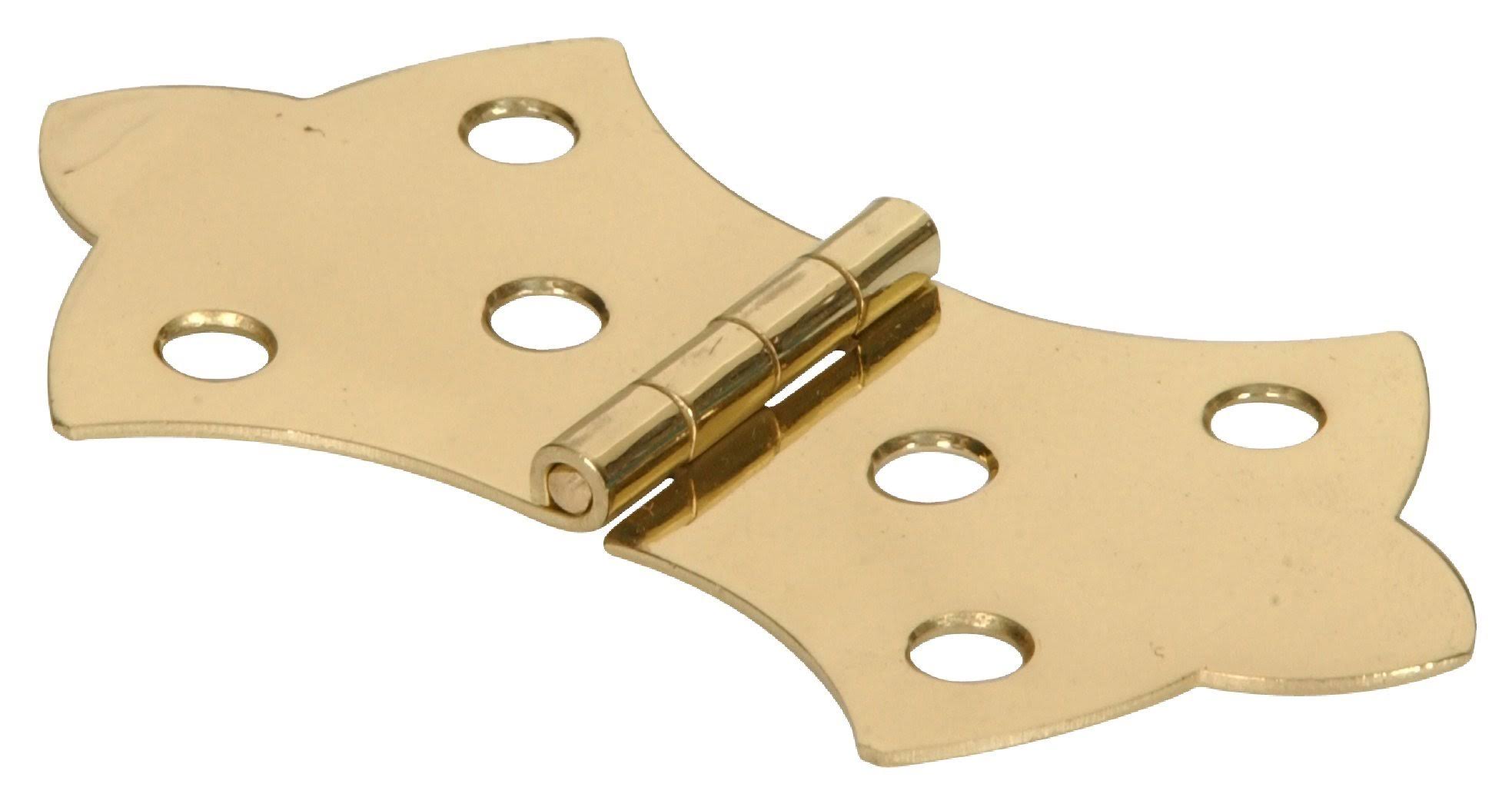 The Hillman Group Decorative Hinge - Solid Brass
