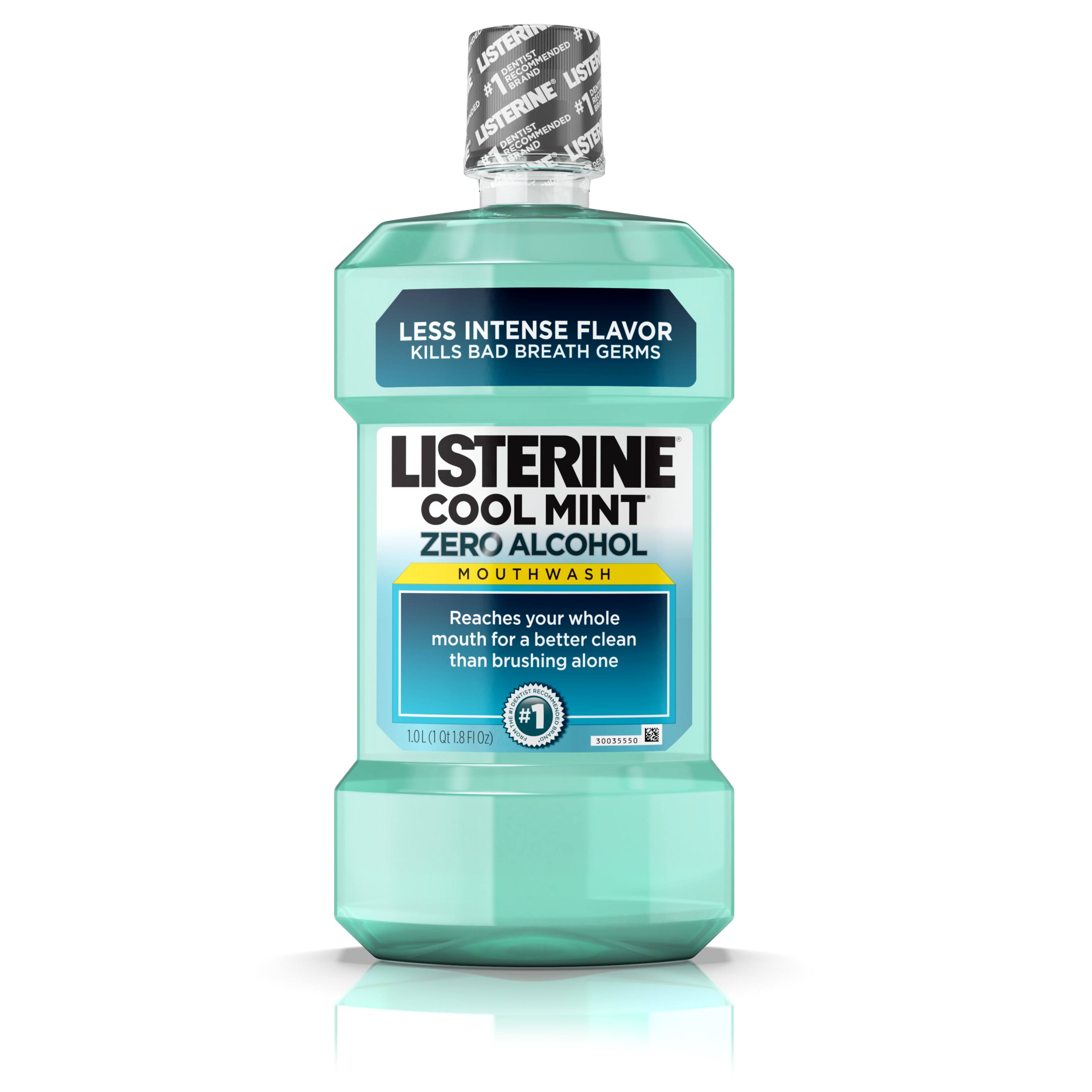 Listerine Zero Alcohol Cool Mint Mouthwash - 33.8oz