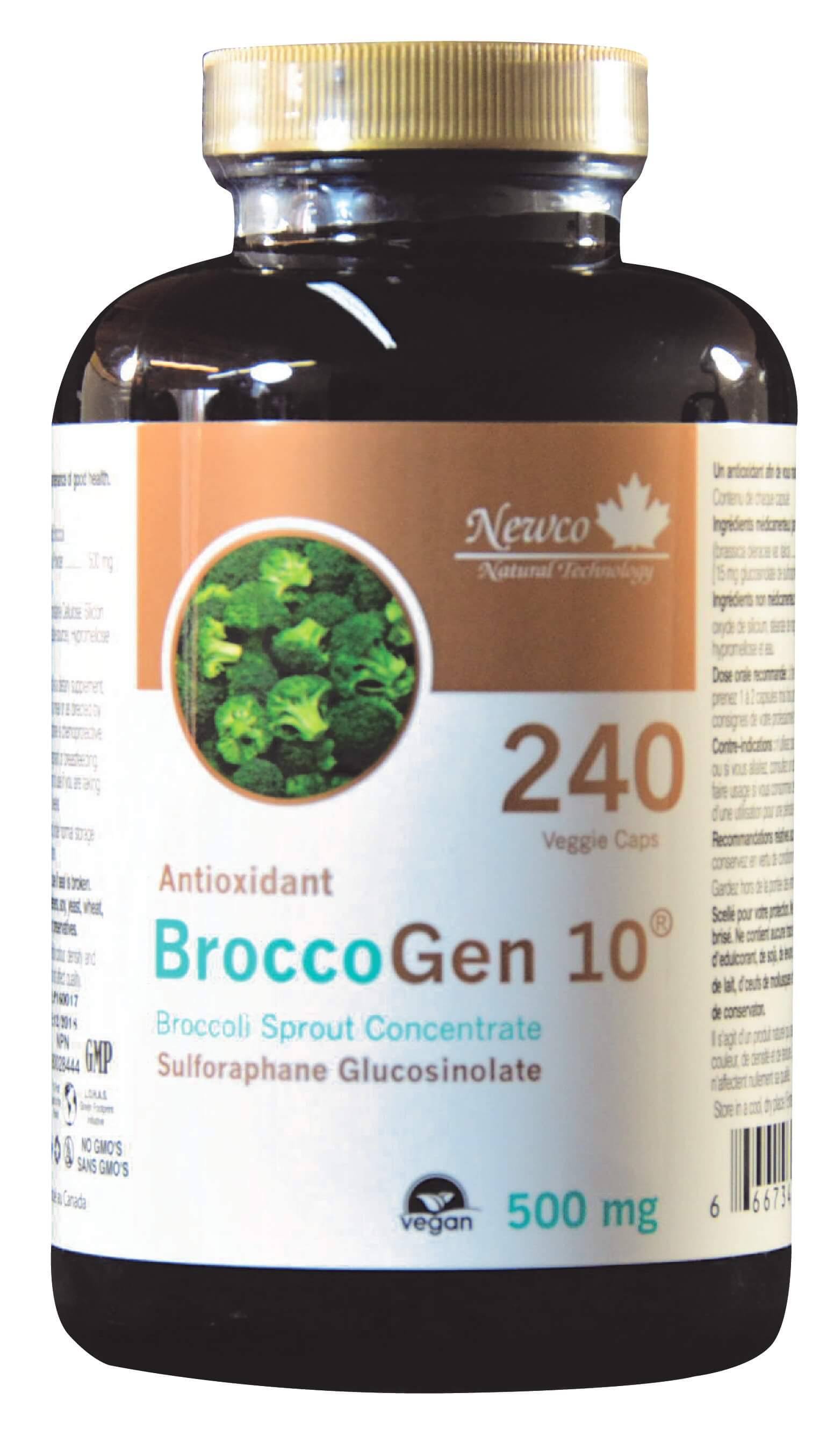 Newco - BroccoGen 10 240 Veggie Capsules