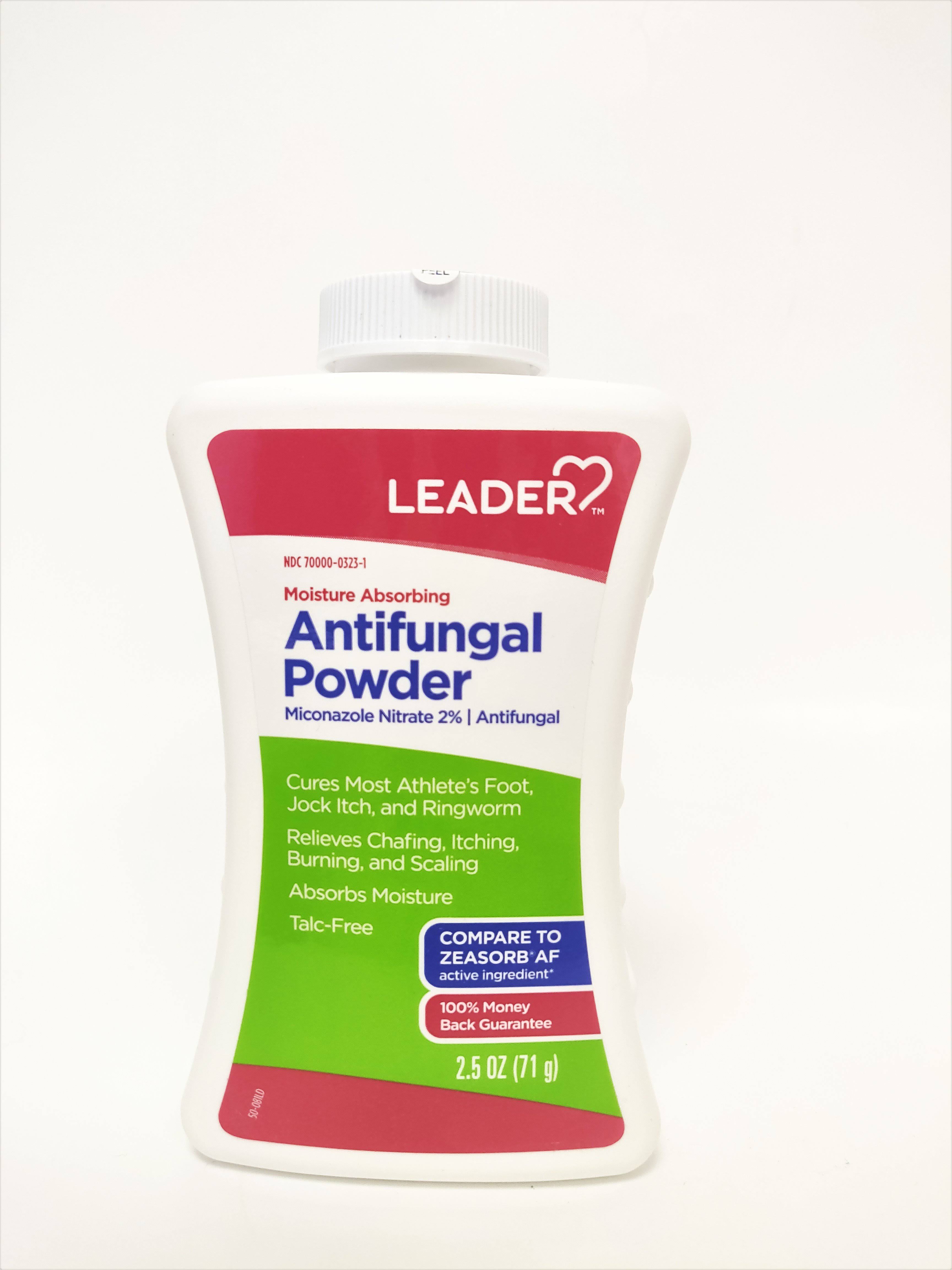 Leader Antifungal Powder Moisture Absorbing 2.5 oz