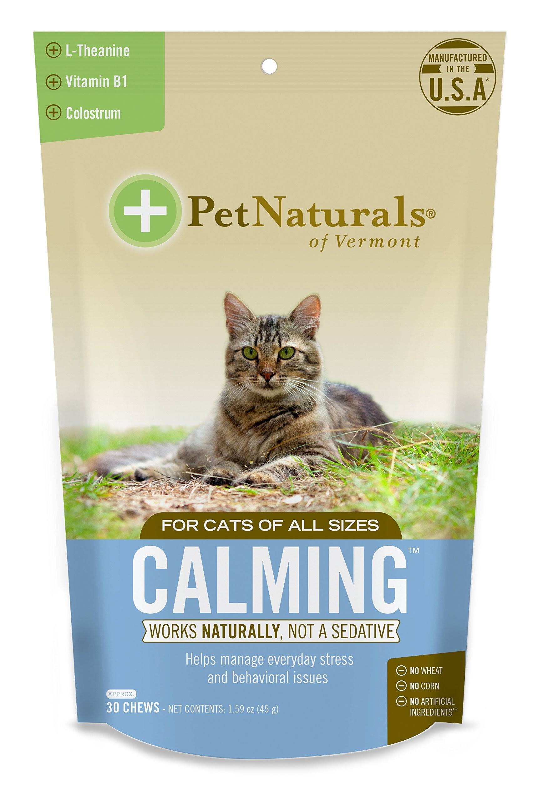 Pet Naturals Calming Cat Chews - 30 Chews
